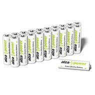 AlzaPower Super Alkaline LR6 (AA) 5× 4 ks v eko-boxe - Jednorazová batéria