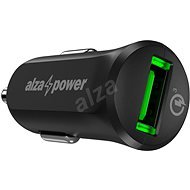 AlzaPower Car Charger X311 + AlzaPower 90Core Lightning MFi 1m Black - Car Charger