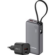 AlzaPower Compact Explorer Plus Black - Set