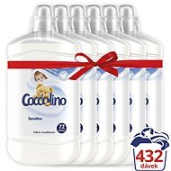 COCCOLINO Sensitive 6 × 1.8l (432 Washes) - Fabric Softener