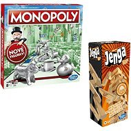 New Monopoly CZ + Jenga - Board Game