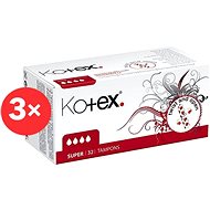 KOTEX Super 3× 32 Pcs - Tampons