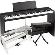 KORG B2SP BK + QUIK LOK BX-8 + Korg DC-P1 - Digital Piano