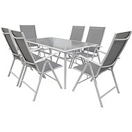 LA PROROMANCE Set zahradního nábytku G47+T17 mocca 1stůl + 6křesel - Garden Furniture