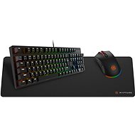 Rapture ELITE Gaming Set Black - Keyboard and Mouse Set