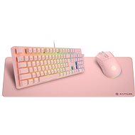 Rapture ELITE Gaming Set pink - Keyboard and Mouse Set