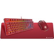 Rapture ELITE Gaming Set red - Keyboard and Mouse Set