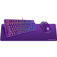 Rapture ELITE Gaming Set purple - Keyboard and Mouse Set