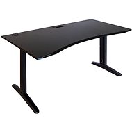 SYBERDESK ELITE XXL, 170 x 76 x 76 -75 cm, LED, Cable Organisation System, Ambilight, black - Gaming Desk