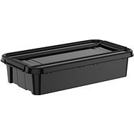 Siguro Pro Box Recycled Underbed 31 l, 39,5 x 17,5 x 72 cm, black - Storage Box