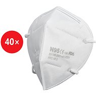 STX Respirator KN95 / FFP2 Multipack of 40 pcs - Respirator