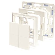 Shelly Blu Wall Switch 4 (for Gira/Merten frames) - Light Switch