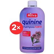 MILVA Chinin Forte 2x 500ml - Natural Shampoo