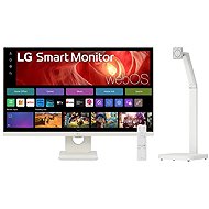 31,5" LG Smart 32U721SA-W + LG Swing Stand - Monitor