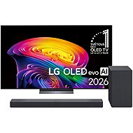 77" LG OLED77C64LA + Soundbar SC9S - Television