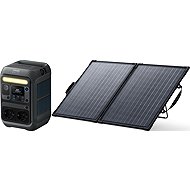 Anker SOLIX C300X + Anker SOLIX PS100 Bifacial Portable Solar Panel (100 W) - Set