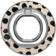 Burga Magnetic Ring Holder Silver Almond Latte - Phone holder