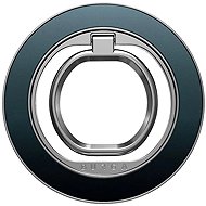 Burga Magnetic Ring Holder Silver Black Hole - Phone holder