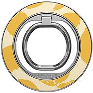 Burga Magnetic Ring Holder Silver Lemon Tart - Phone holder