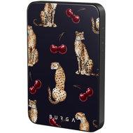 BURGA Cougar Gunmetal Magnetic Power Bank, 5000 mAh - Power Bank