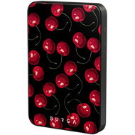 BURGA Cherrybomb Gunmetal Magnetic Power Bank, 5000 mAh - Power Bank