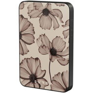 BURGA Barely Yours Gunmetal Magnetic Power Bank, 5000 mAh - Power Bank