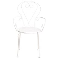 CENTURY Chair with armrests white - Garden Chair
