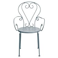 CENTURY Chair with armrests grey - Garden Chair