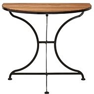 PARKLIFE Brown / black balcony folding table - Table