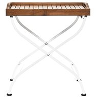 PARKLIFE Tray with brown / white stand - Table