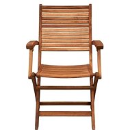 SOMERSET Folding Chair with armrests - Garden Chair