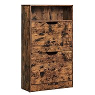 Houseland Vasagle Breta, brown - Shoe Rack