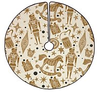 Butter Kings Placemat golden nut cracker - Christmas Tree Mat