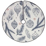 Butter Kings Mat under the tree tree needles - Christmas Tree Mat