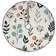 Butter Kings Mat under the tree winter garden - Christmas Tree Mat