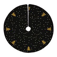 Butter Kings Placemat gold tree black - Christmas Tree Mat