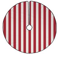 Butter Kings Mat under the tree red stripes - Christmas Tree Mat