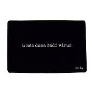 Butter Kings Doormat at our home raging virus 90 × 60 cm - Doormat