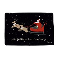 Butter Kings Doormat happy Santa 90 × 60 cm - Doormat