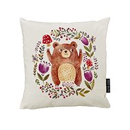 Butter Kings meadow in spring, canvas cotton - Pillowcase