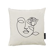 Butter Kings Rose, canvas cotton - Pillowcase