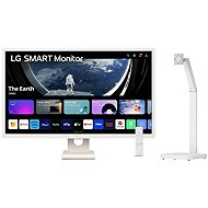 31,5" LG Smart 32SR50F-W + LG Swing Stand - Monitor
