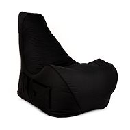 BubiBag Flashback, herní vak, černý - Bean Bag