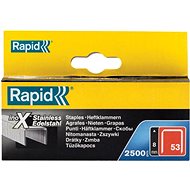 RAPID 53/8mm, 2500pcs, stainless steel, box - Heavy-Duty Staples