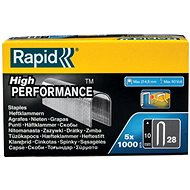 RAPID 28/10mm, 5x1000pcs, box - Heavy-Duty Staples