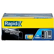 RAPID 28/9mm, 5x1000pcs, white, box - Heavy-Duty Staples