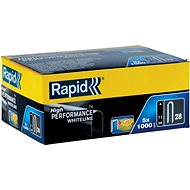 RAPID 28/11mm, 5x1000pcs box - Heavy-Duty Staples