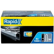 RAPID 36/14mm, 5x1000pcs, white, box - Heavy-Duty Staples