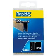 RAPID 606/12mm, 3600pcs, plastic box - Heavy-Duty Staples