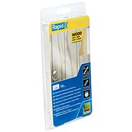 RAPID Melting sticks 12 x 190 mm, wood, 14pcs, blister - Glue Gun Refill